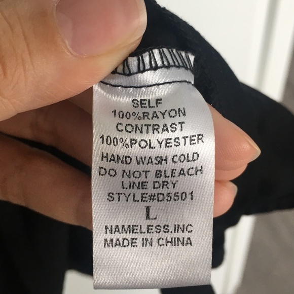 Nameless Black Mesh & Mini Dress - Picture 8 of 8